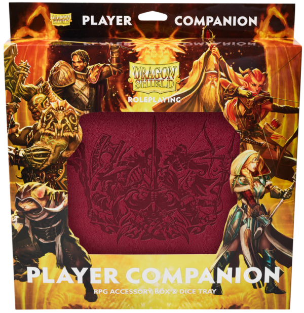 Dragon Shield Rpg Player Companion Blood Red (6)