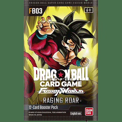 Dragon Ball Super TCG – Fusion World – Raging Roar [FB03] Booster Pack