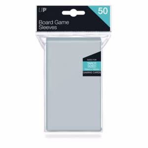 Sleeves: Tarot Sized Board Game: 70Mm X 120Mm Size: Clear (50)