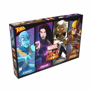Marvel X-Men Dice Throne: Box 1 - Iceman, Psylocke, Storm, Wolverine (EN)