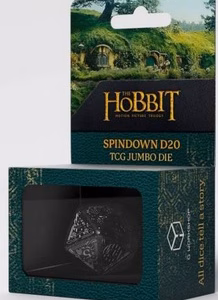 Hobbit Tcg Spindown D20 Jumbo Die Umbral