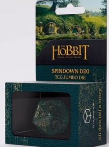 Hobbit Tcg Spindown D20 Jumbo Die Verdant