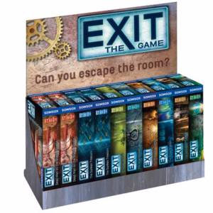 Exit - Counter Pop Display (Filled With 10 Game Assortment)
