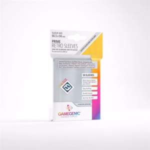 Sleeves: Gamegenic: Prime Retro Sleeves (50)