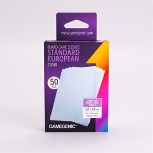Sleeves: Gamegenic: Prime Standard European-Sized (50) (Ml) (Repackaging)