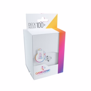 Deck Box: Deck Holder: White (100 ct) (ML)