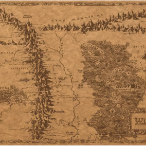 Ug Playmat Sophoskin The Hobbit Map - Wilderland