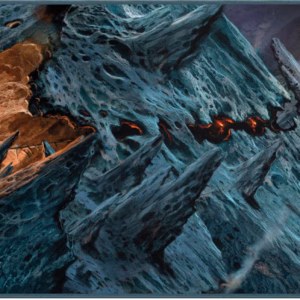 Ug Playmat The Hobbit - Goblin Town Concept Art 01