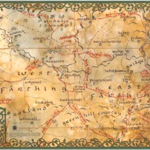 Ug Playmat The Hobbit Map - The Shire