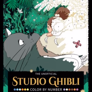 Unofficial Studio Ghibli Color By Number Book