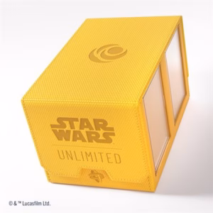 Deck Box: Star Wars: Unlimited: Double Deck Pod: Yellow