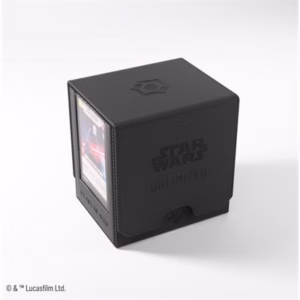 Deck Box: Star Wars: Unlimited: Twin Suns Deck Pod: Black